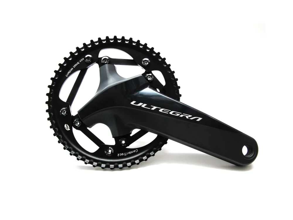 Shimano Asymmetric 110mm 4-Bolt to 130mm BCD Adapter — TI CYCLES